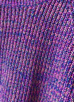 Джемпер светр рукав реглан яскравий різнокольоровий9 фото