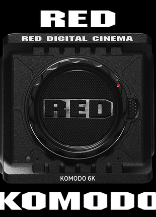 Камера red digital cinema komodo 6к (red komodo 6k) (canon rf)