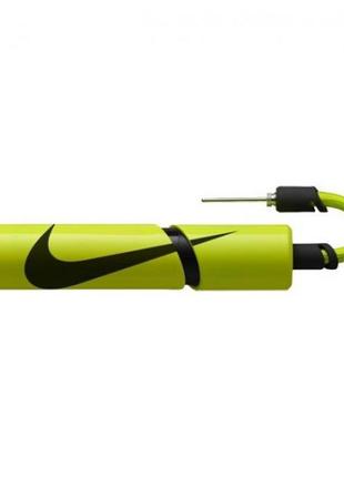 Насос nike essential ball pump intl салатовий уні ns1 фото