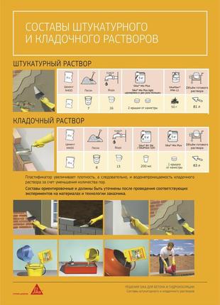 Sika-1 герметизирующая добавка для строительных растворов, 1кг4 фото