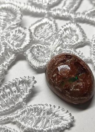 Ювелірний природний камінь - опал матричний мексика, кабошон для створення прикрас