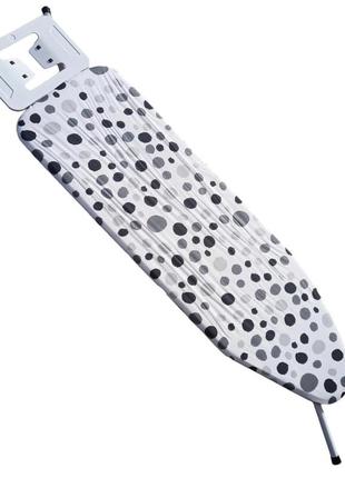 Дошка для прасування casa si superstandard basic 120x38 white/grey spots (cs95150e290)2 фото