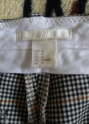 Женские стильные брюки h&amp;m р. l демисезон- зима