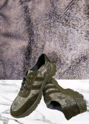 Тактичні кросівки піксель олива. унісекс3 фото
