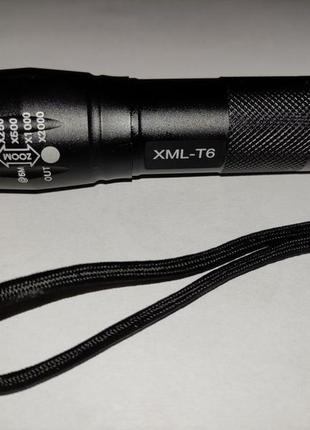 Фонарик ручной с линзой