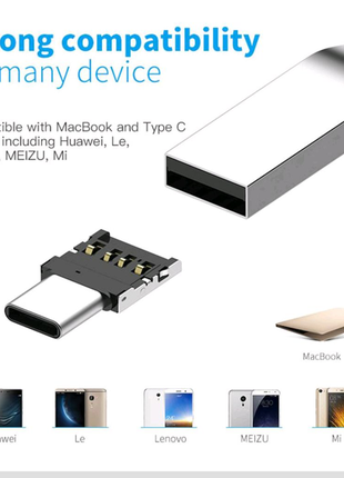 Перехідник usb-a usb type-c