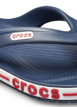 Crocs bayaband flip navy2 фото