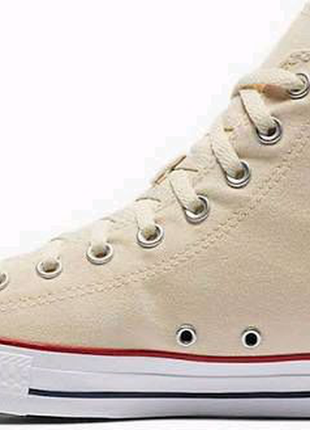 Кеди converse chuck taylor all star hi natural ivory1 фото