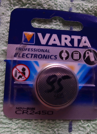 Varta cr2450 батарейка