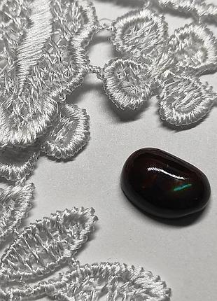 Огненный агат - плоская вставка