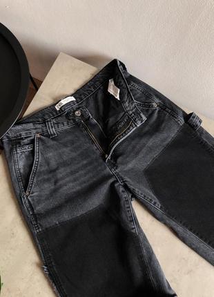 Кльові цупкі джинси у печворк стилі8 фото