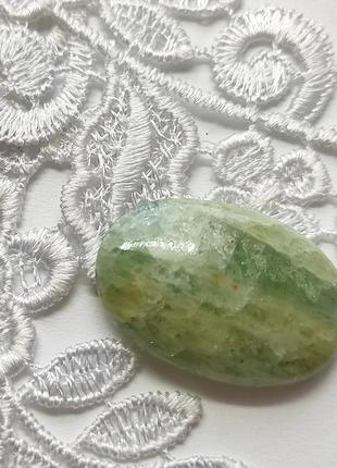 Аквамарин - кабошон, натуральний ювелірний камінь для створення прикрас 47 ct