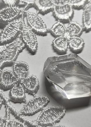 Горный хрусталь - ограненная бусина