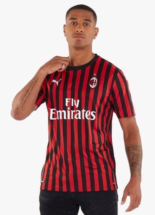 Puma ac milan home jersey (2019-2020) 75585701 authentic1 фото