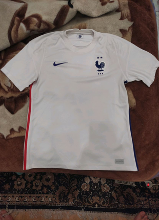 Nike france 21/22 away jersey authentic (white with concord)