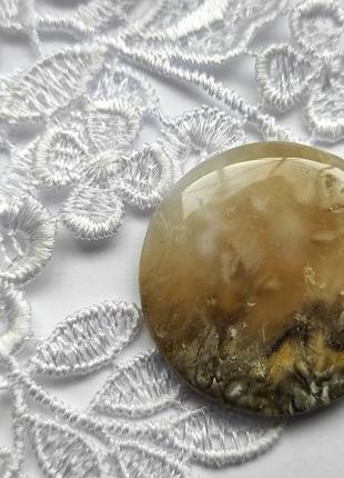 Тигровий агат – природний кабошон для колекції для створення ювелірних прикрас 58 ct