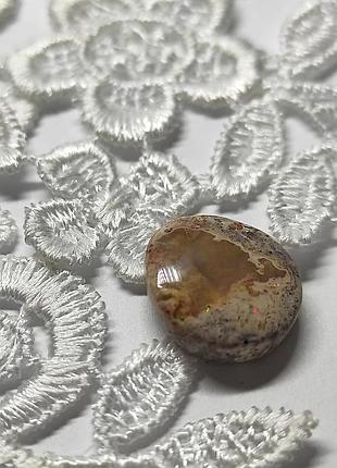 Матричный опал 7,6 ct мексика - кабошон для создания украшений природный