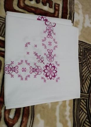 Скатерть вышитая крестом