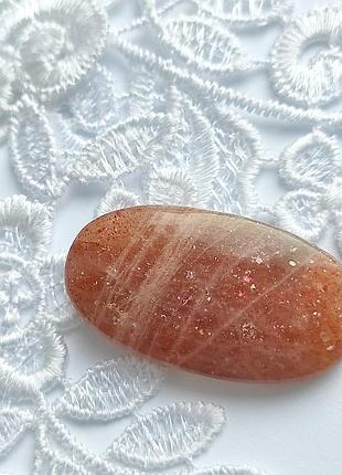 Сонячний камінь - кабошон для створення ювелірних прикрас, геліоліт 32 ct