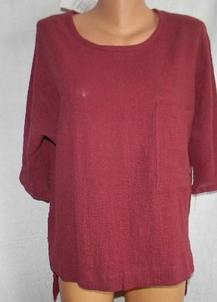 Новая бордовая блуза