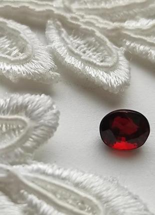Гранат (родолит) натуральный камень, ювелирная вставка для создания украшений 3 ct