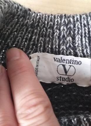 Valentino  vintage  шерстяное платье3 фото