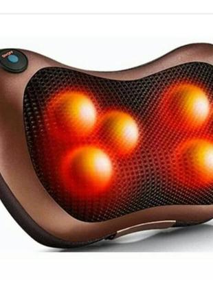 Роликовий массажер массажная подушка massage pillow1 фото