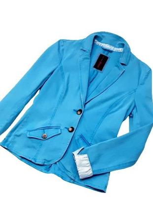 S-m пиджак женский tom tailor, фирменный джинсовый приталенный блейзер, германия2 фото