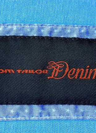 S-m пиджак женский tom tailor, фирменный джинсовый приталенный блейзер, германия8 фото