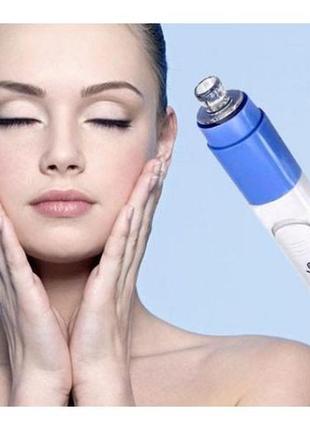 Face spot cleaner ручної на батарейках вакуумний очищувач пір до2 фото