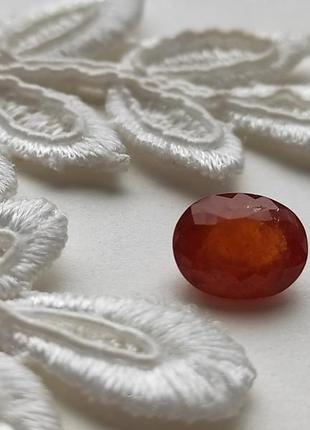 Гранат (гессонит) - ювелирная вставка