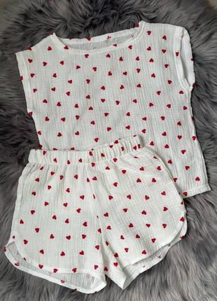 Піжама двійка з шортами