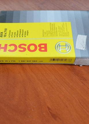 Ремінь генератора bosch 1987947683, 21083701720, 10x710