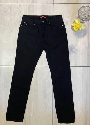 Черные мужские джинсы lacoste оригинал без дефектов 30 32