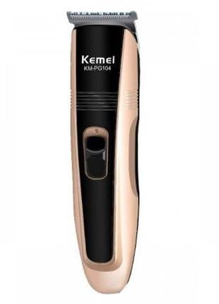 Машинка для стриження волосся kemei km-pg 104, акумуляторна, нова3 фото