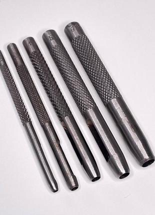 Набір круглих пробійників 5 штук просічка перфорація