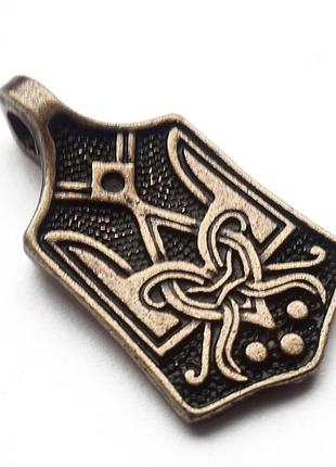 Кулон «тризуб», історичний, розмір кулона: 1.7х3.3см