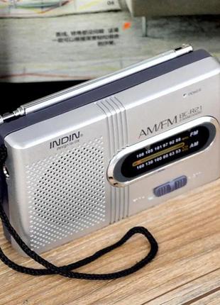 Радіоприймач bc-r21 — fmam, мініатюрне радіо на батарейках8 фото
