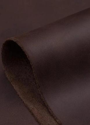 Crazy horse(крейзі хорс) темно коричневий, натуральна шкіра,шкіра