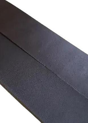 Смуга для ременя темно-коричнева 140*4 см з натуральної шкіри