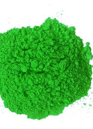 Фарба холі (гулал), зелена, 50 грам, суха порошкова фарба
