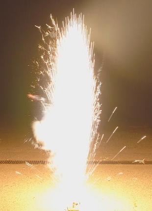 Холодні фонтани набір 4 штуки сценічні silver 3м