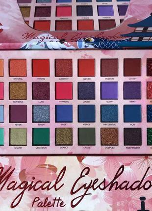 Палетка тіней magical eyeshadow palette1 фото