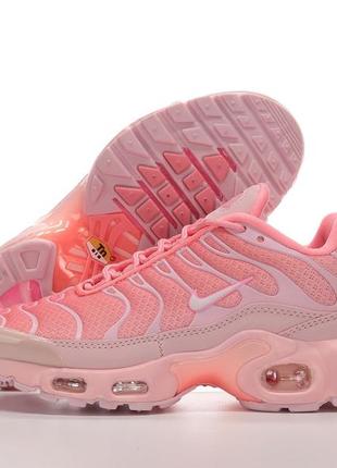 Nike air max plus tn pink кроссовки4 фото