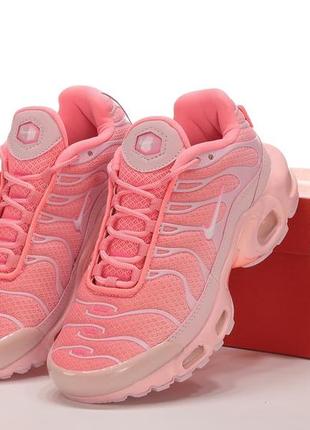 Nike air max plus tn pink кросівки