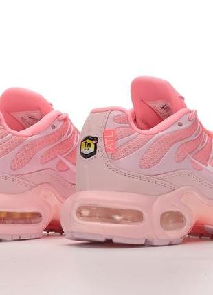 Nike air max plus tn pink кроссовки7 фото