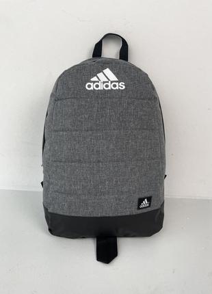 Рюкзак матрац сірий меланж adidas1 фото