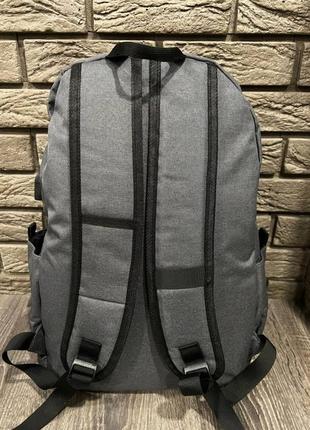 Рюкзак міський спортивний сірий gray compact10 фото