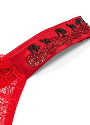 Звабливий комплект victoria's secret very sexy shine strap lace8 фото