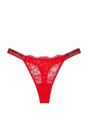 Звабливий комплект victoria's secret very sexy shine strap lace7 фото